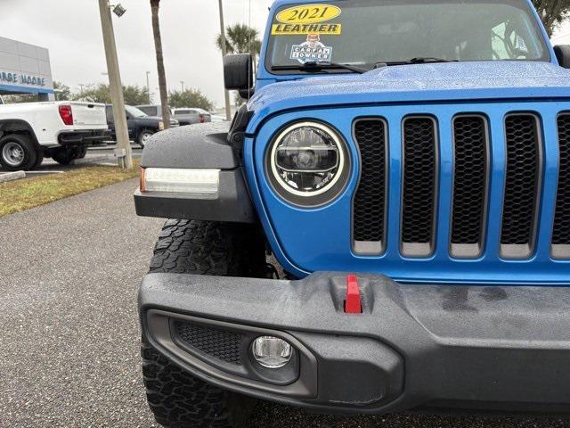 used 2021 Jeep Wrangler Unlimited car, priced at $37,754