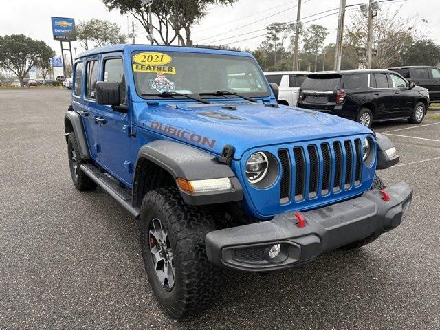 used 2021 Jeep Wrangler Unlimited car, priced at $37,754