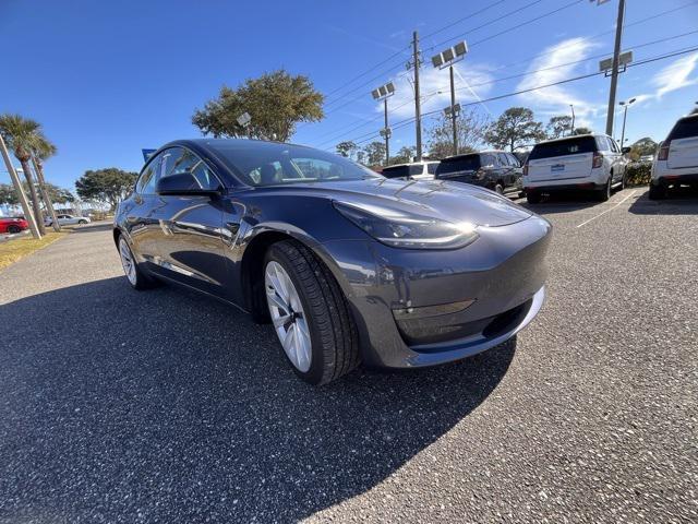 used 2022 Tesla Model 3 car, priced at $26,662