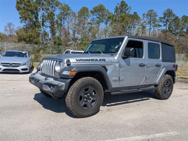 used 2018 Jeep Wrangler Unlimited car, priced at $24,481