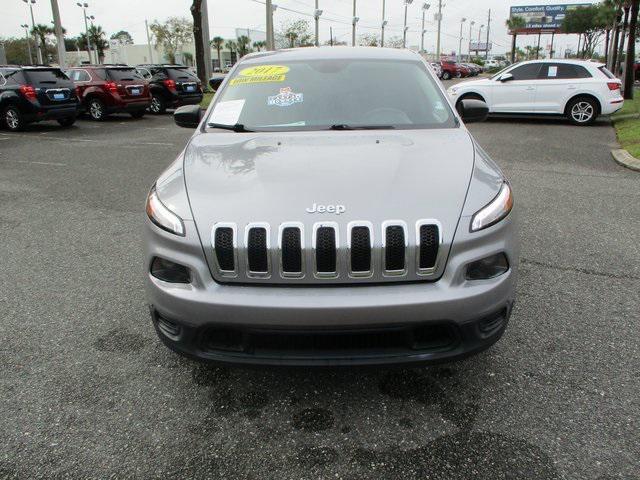 used 2017 Jeep Cherokee car, priced at $13,577