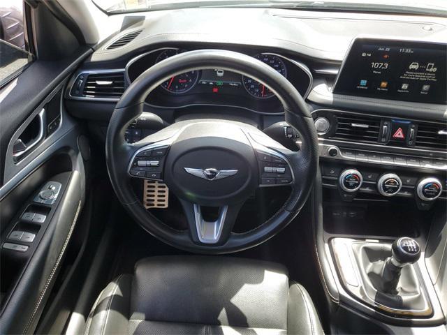 used 2020 Genesis G70 car, priced at $19,443