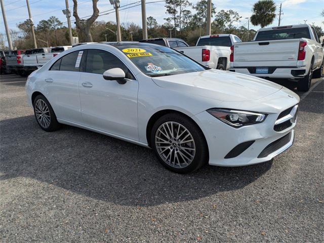 used 2021 Mercedes-Benz CLA 250 car, priced at $27,963