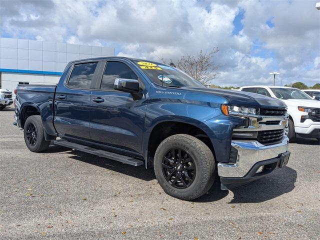 used 2021 Chevrolet Silverado 1500 car, priced at $30,634