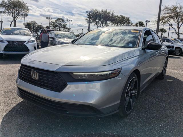 used 2023 Honda Accord Hybrid car, priced at $28,172