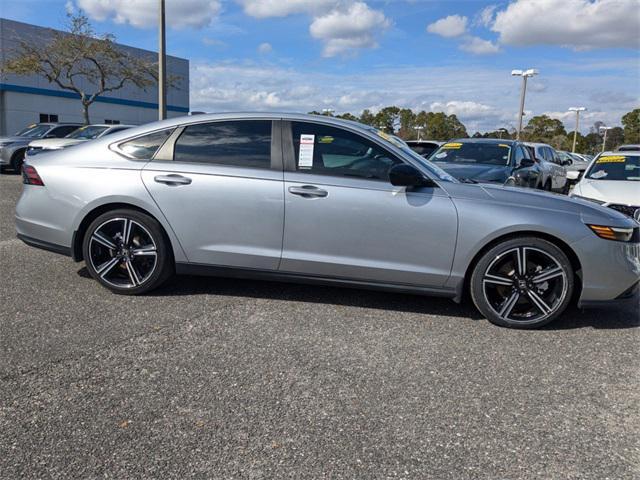 used 2023 Honda Accord Hybrid car, priced at $28,172