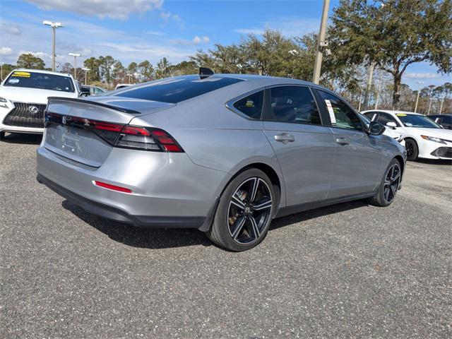 used 2023 Honda Accord Hybrid car, priced at $28,172