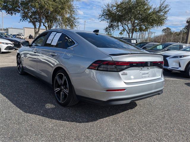 used 2023 Honda Accord Hybrid car, priced at $28,172