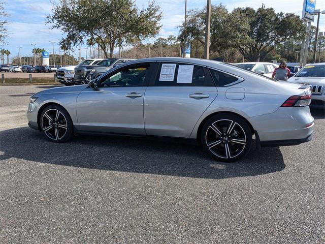 used 2023 Honda Accord Hybrid car, priced at $28,172