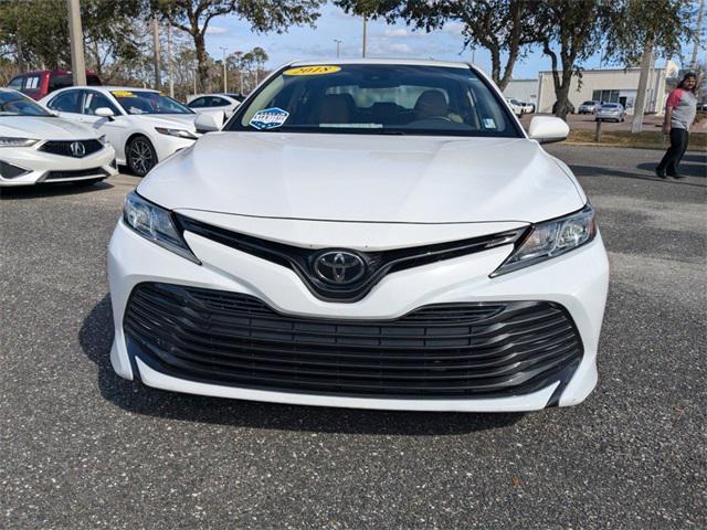 used 2018 Toyota Camry car, priced at $17,453