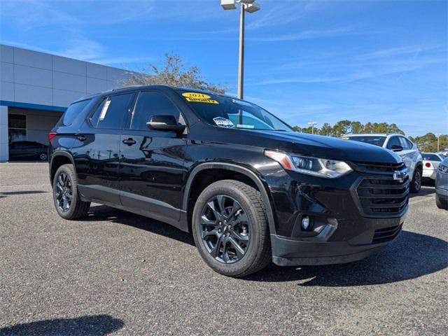 used 2021 Chevrolet Traverse car, priced at $28,972