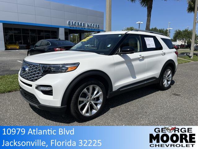 used 2022 Ford Explorer car, priced at $39,795