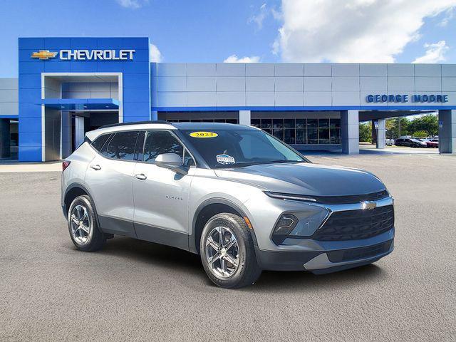 used 2024 Chevrolet Blazer car, priced at $27,195