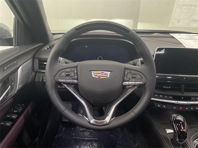 new 2025 Cadillac CT4-V car, priced at $62,730