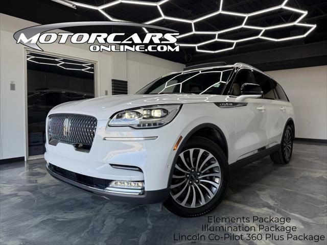 used 2021 Lincoln Aviator car, priced at $43,500