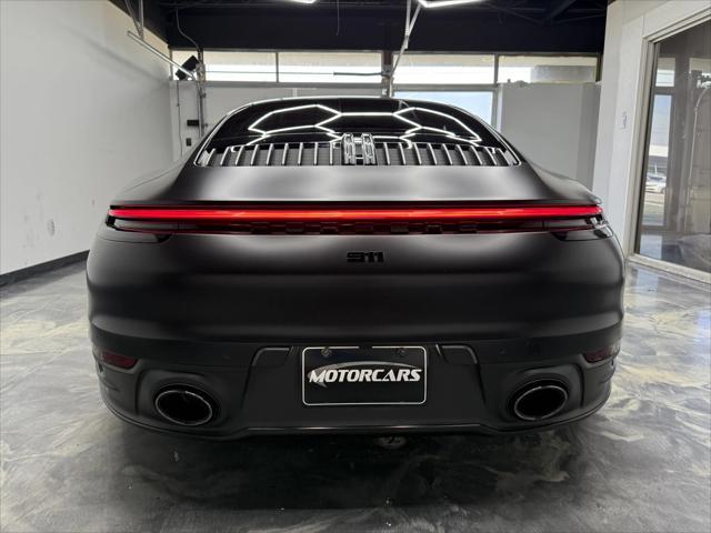 used 2022 Porsche 911 car, priced at $129,900