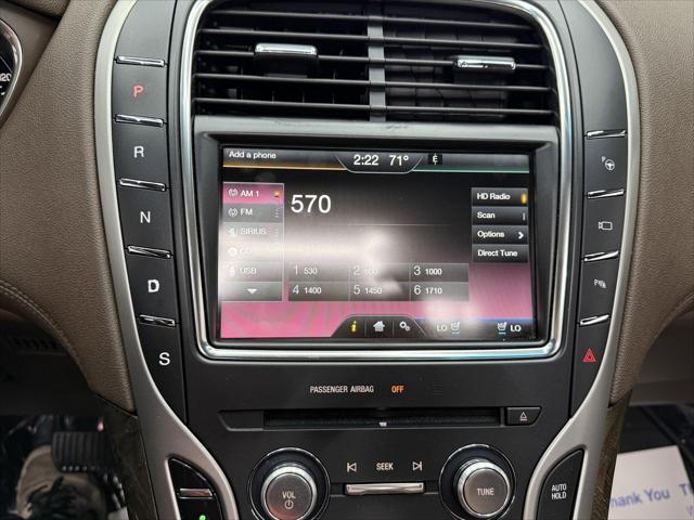 used 2016 Lincoln MKX car, priced at $12,900