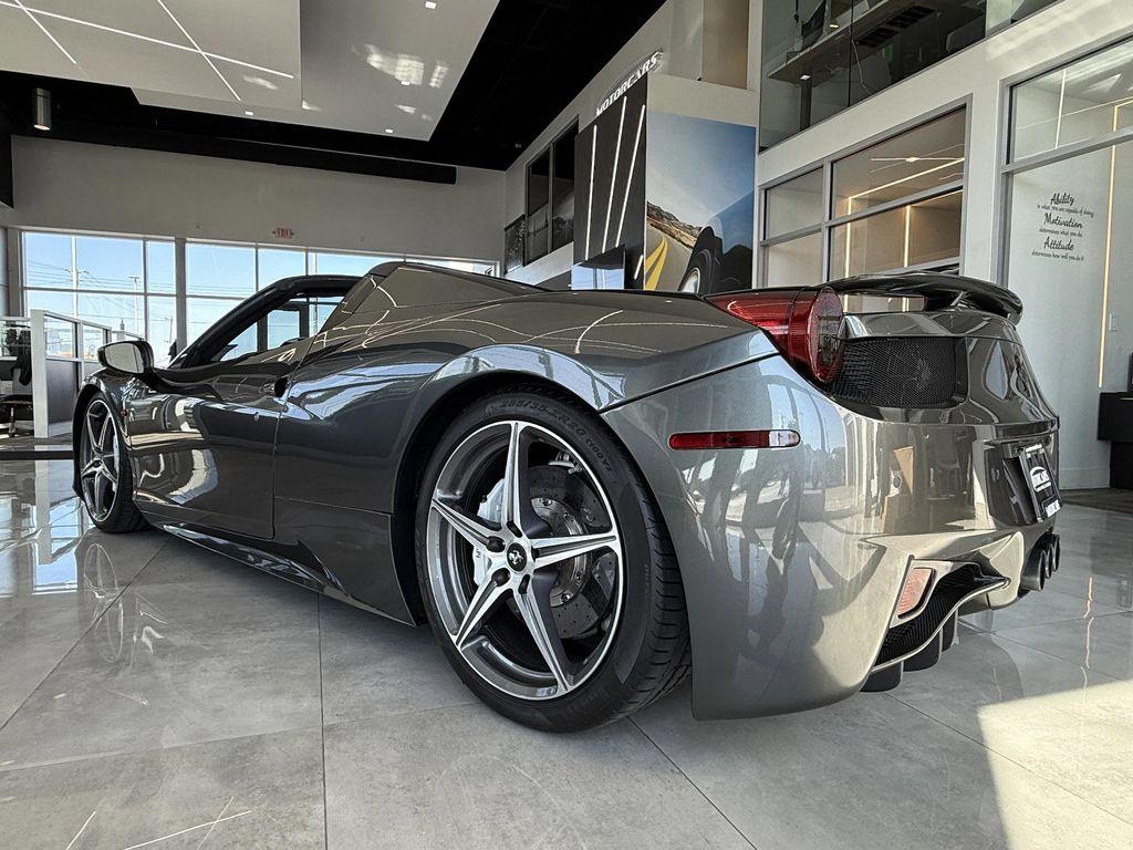 used 2014 Ferrari 458 Spider car, priced at $219,000