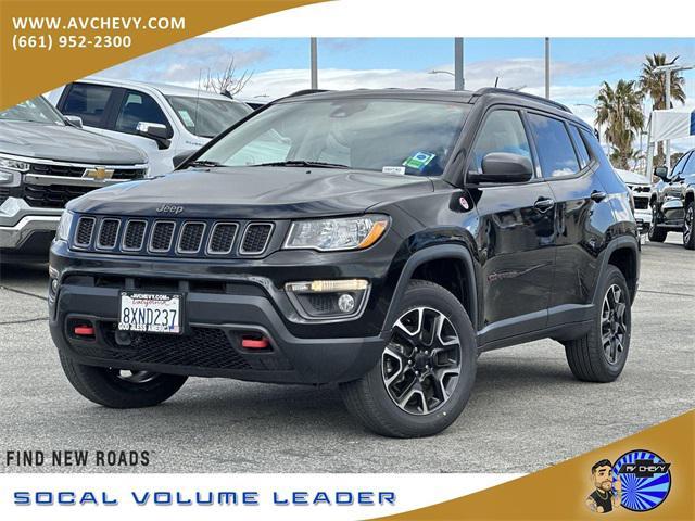 used 2021 Jeep Compass car, priced at $17,711