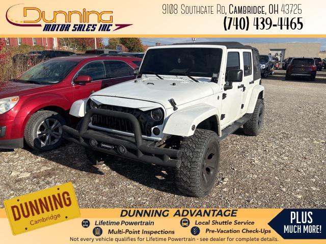 used 2015 Jeep Wrangler Unlimited car, priced at $16,445