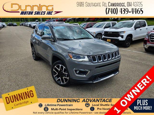used 2021 Jeep Compass car, priced at $21,865