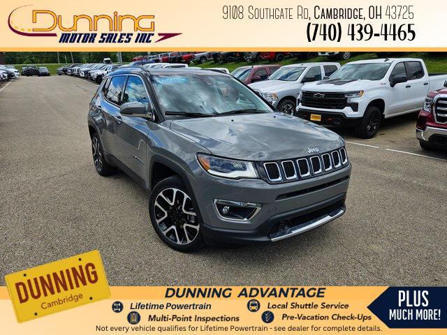 used 2021 Jeep Compass car, priced at $22,069