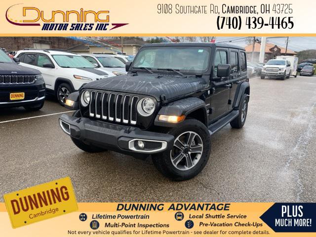 used 2023 Jeep Wrangler car, priced at $33,877