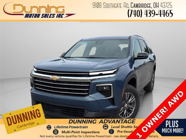 used 2025 Chevrolet Traverse car, priced at $42,343