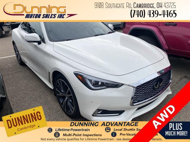 used 2021 INFINITI Q60 car, priced at $30,977