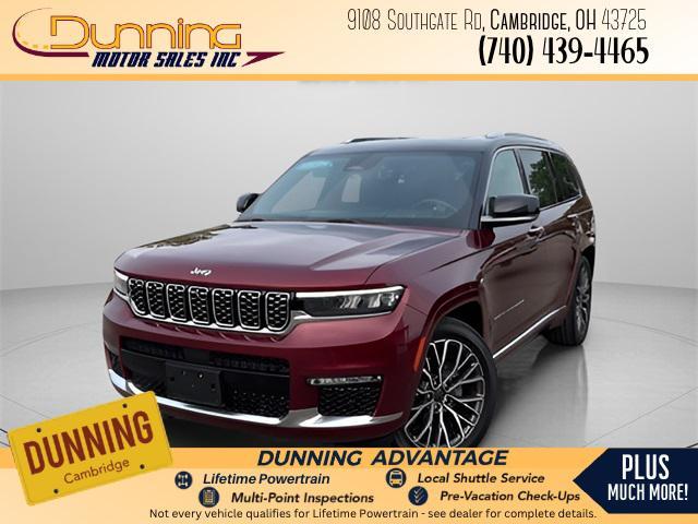 used 2021 Jeep Grand Cherokee L car, priced at $41,880