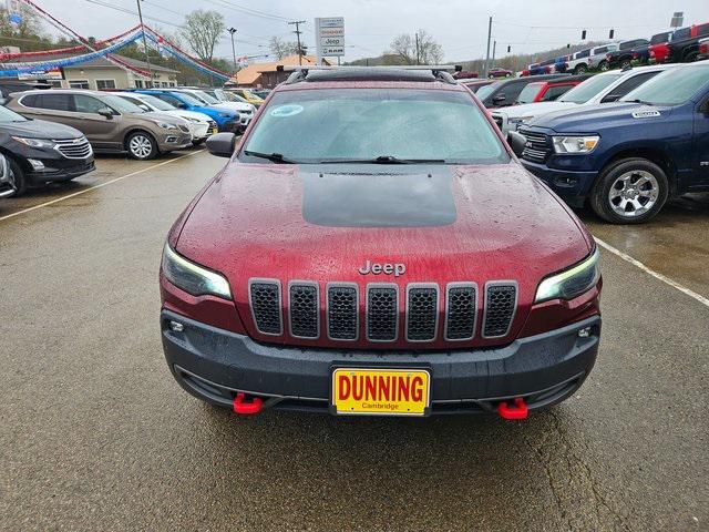 used 2019 Jeep Cherokee car, priced at $19,397