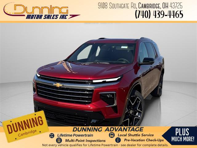 new 2025 Chevrolet Traverse car, priced at $55,336