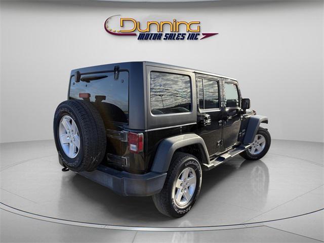 used 2017 Jeep Wrangler Unlimited car, priced at $21,966
