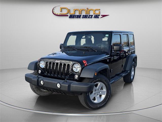 used 2017 Jeep Wrangler Unlimited car, priced at $21,966