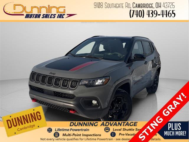 used 2023 Jeep Compass car, priced at $25,636