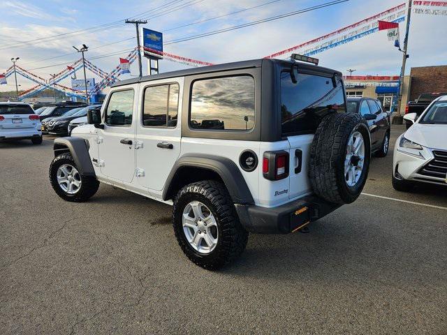 used 2021 Jeep Wrangler Unlimited car, priced at $30,490