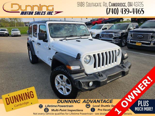 used 2021 Jeep Wrangler Unlimited car, priced at $31,410