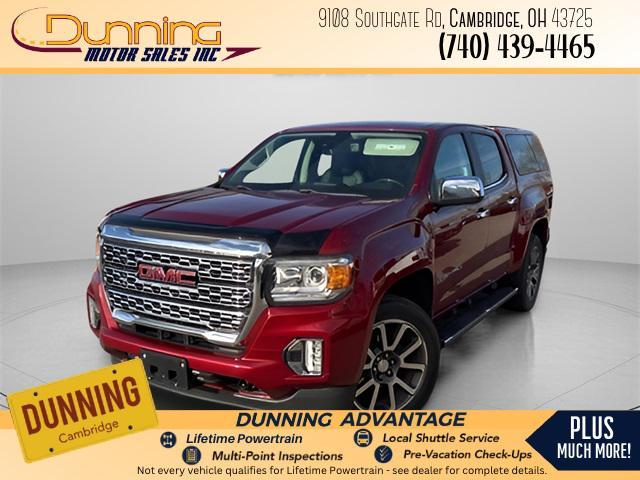 used 2021 GMC Canyon car, priced at $27,693