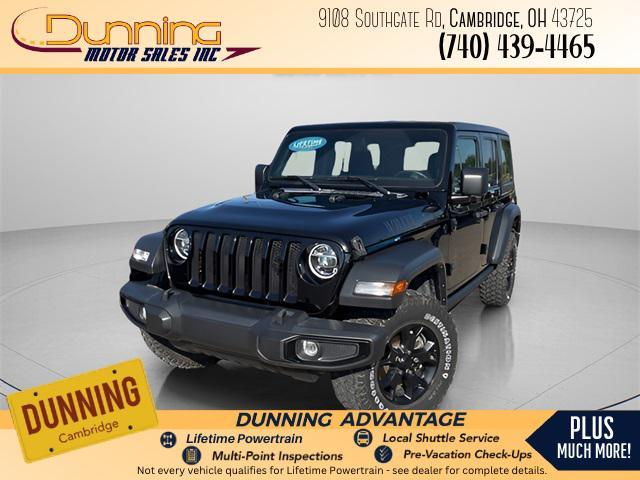 used 2022 Jeep Wrangler car, priced at $32,360