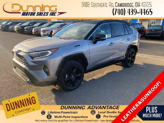 used 2021 Toyota RAV4 Hybrid car, priced at $31,416