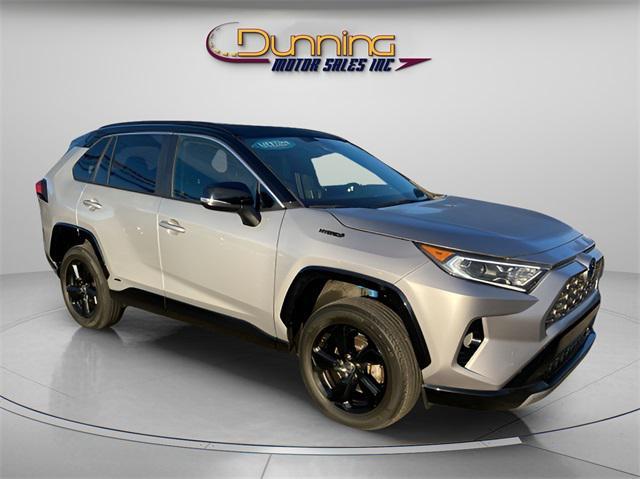 used 2021 Toyota RAV4 Hybrid car, priced at $28,577