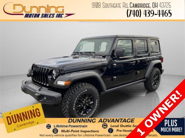 used 2021 Jeep Wrangler car, priced at $29,363