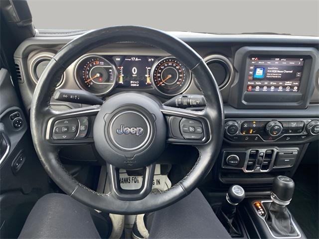 used 2021 Jeep Wrangler car, priced at $29,363