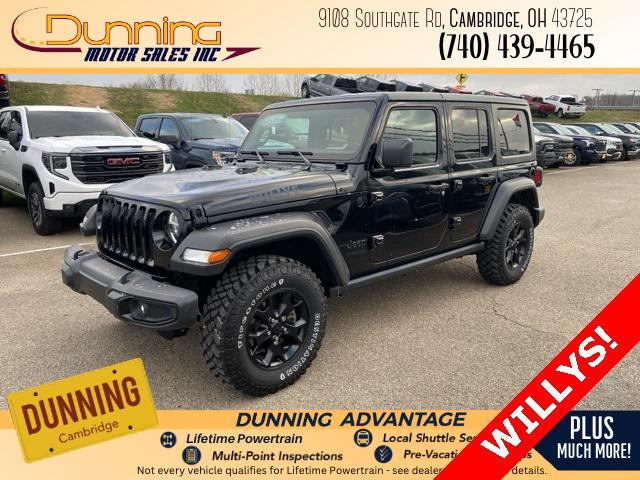 used 2021 Jeep Wrangler car, priced at $30,869