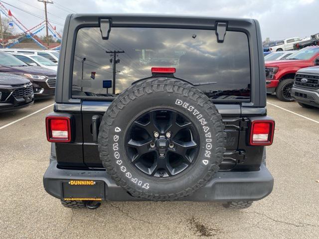 used 2021 Jeep Wrangler car, priced at $30,869