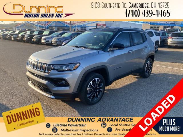 used 2022 Jeep Compass car, priced at $22,212