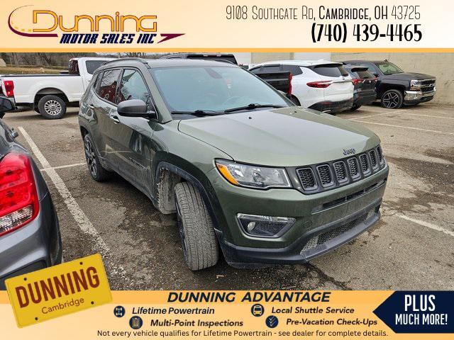 used 2021 Jeep Compass car, priced at $19,577