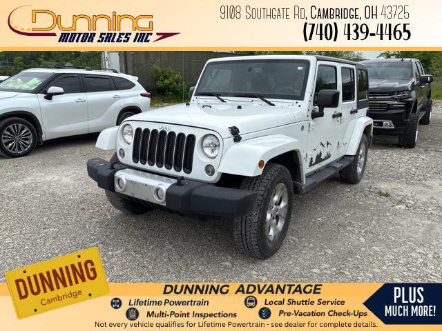 used 2014 Jeep Wrangler Unlimited car, priced at $14,729