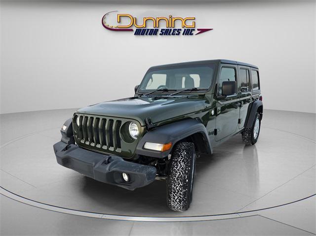 used 2021 Jeep Wrangler Unlimited car, priced at $23,524