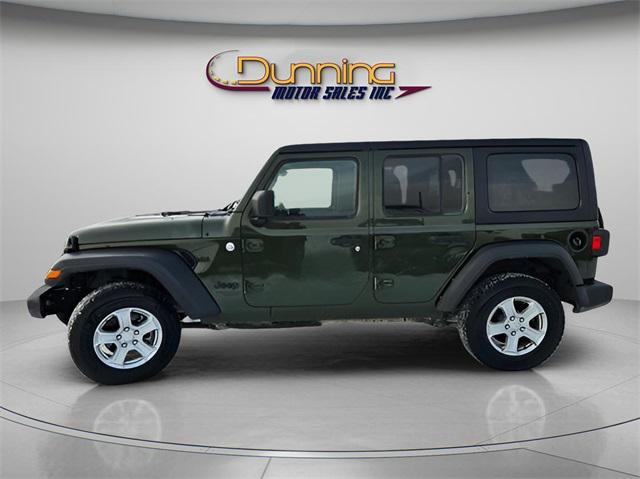 used 2021 Jeep Wrangler Unlimited car, priced at $23,524